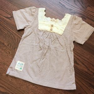 Girls 4T vintage inspired top